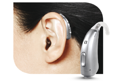 tipo de audifono BTE para sordera retroauricular behind the ear masaudio