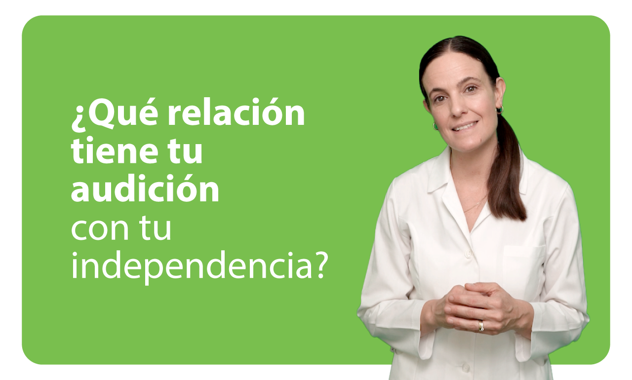 ¿Qué relación tiene tu audición con tu independencia?
