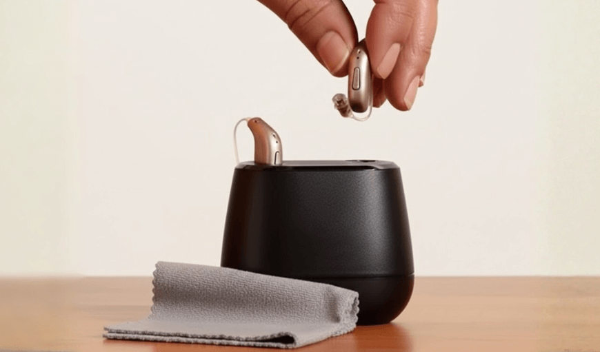 Limpieza y cuidado de audífonos.